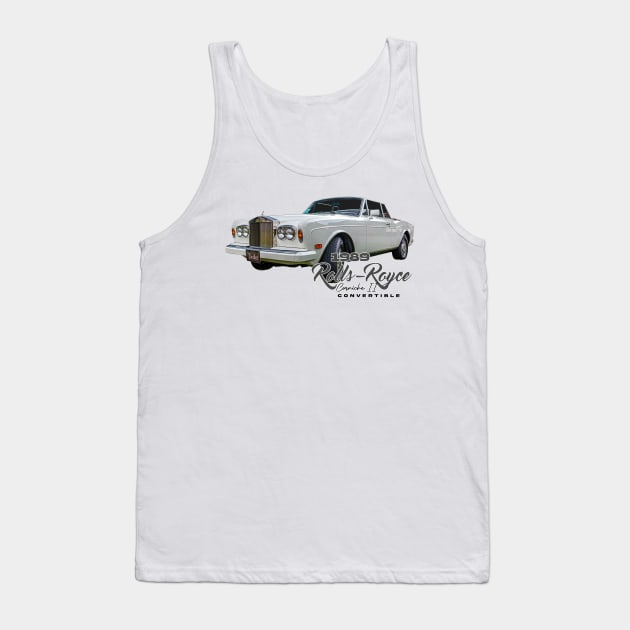 1989 Rolls Royce Corniche II Convertible Tank Top by Gestalt Imagery